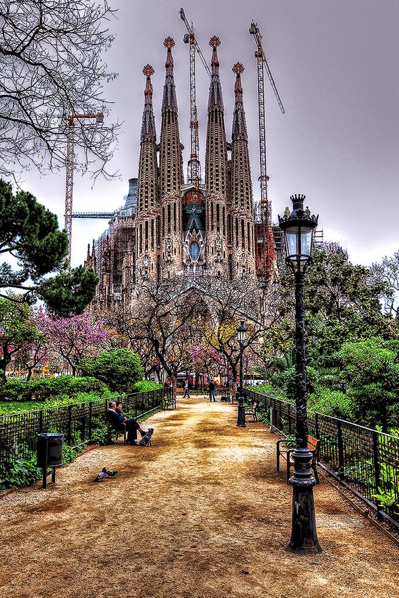 Sagrada Familia vía Pinterest