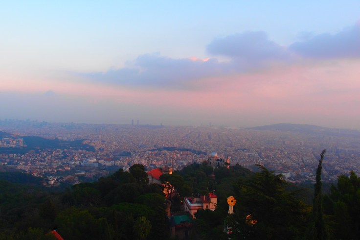 Vistas desde el Tibidabo