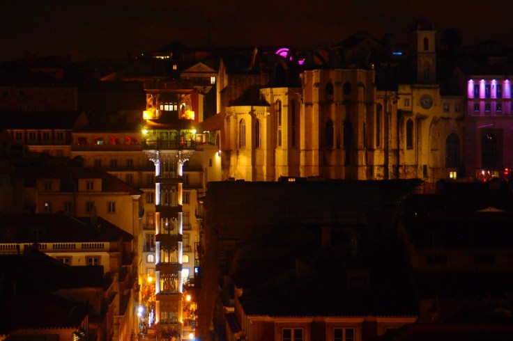 Vistas del Elevador de Santa Justa