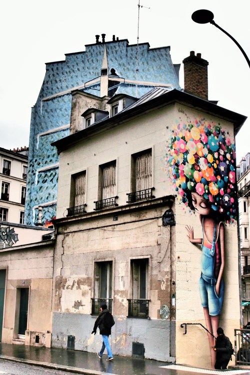 Arte urbano en el Canal St. Martin