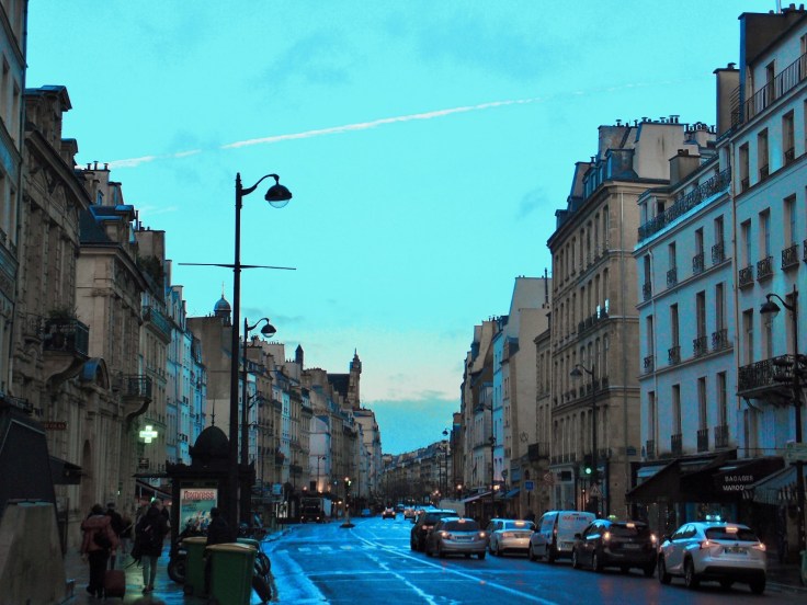 Atardecer en Le Marais