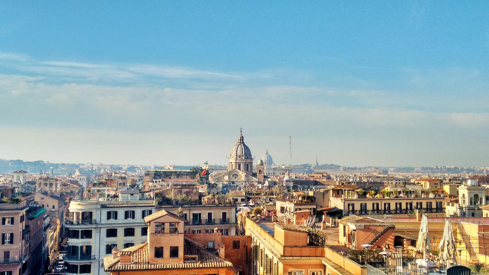 Roma desde las alturas